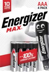 Energizer battery Max Alkaline AAA/LR03 CHP4