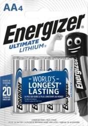 Energizer Ultimate AA / R6 4
