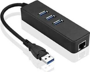 HUB USB MicroConnect 1x RJ-45  +