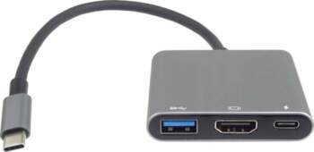 HUB USB PremiumCord Adaptér USB-CHDMI +