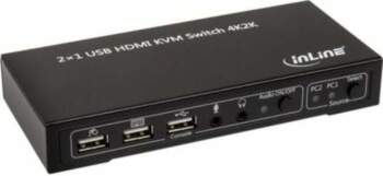 InLine InLine KVM Switch, 2-Fach HDMI