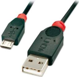 Kabel USB Lindy USB-A - microUSB