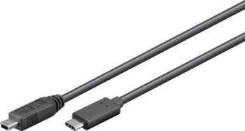 Kabel USB MicroConnect USB-C - miniUSB