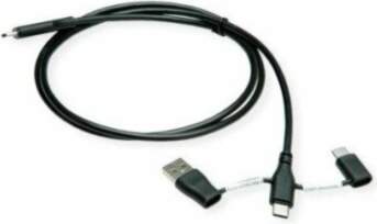 Kabel USB Roline USB-A + USB-C
