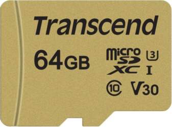 Karta Transcend 500S MicroSDXC 64 GB