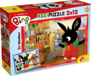 Lisciani Puzzle Maxi 2x12 Bing |