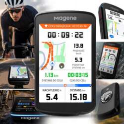 Magene komputer do z GPS i