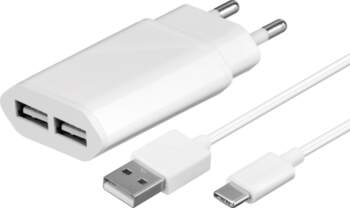 MicroConnect 2x USB-A 2.1 A