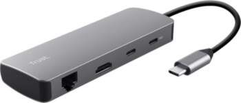 Trust 25672 USB Type-C saskarnes centrs
