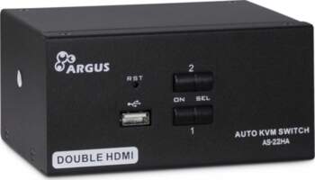 Pārslēdzējs Inter-Tech Intertech IPC KVM SWITCH