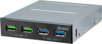 Akasa USB 3.1 Gen2 und