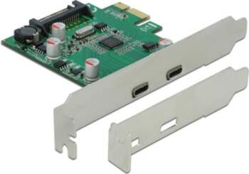 Delock PCIe x1 Card (2x USB