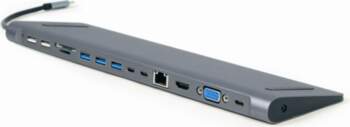 Gembird USB-C HDMI GbE 3xUSB 3
