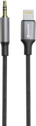 Swissten Audio Adapter Textile Lightning -