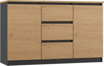 Topeshop 2D3S ANT/ART BA KPL kumode