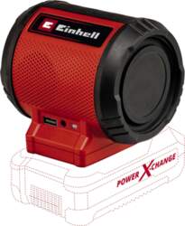 Einhell TC-SR 18 Li BT (red