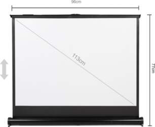 Maclean MC-961 Portable Projection Screen Compact