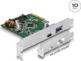 Delock PCIe x4/ 1xUSB Type-C (USB3