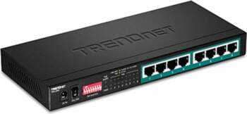 TRENDnet Switch 8-port Gbit PoE+ long