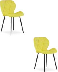 Leobert Krēsls MANGO - samta Yellow