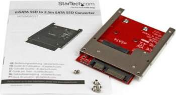 StarTech.com MSATA SSD uz 2