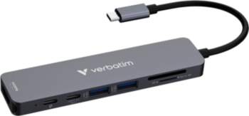Verbatim USB-C Essentials Multiport-Hub, Card Reader