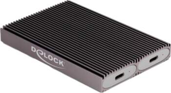 DeLOCK Externes USB Type-C Dual Combo