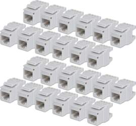 StarTech CAT6 Keystone savienotājs 24 gab