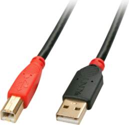 USB kabelis Lindy USB-A - USB-B