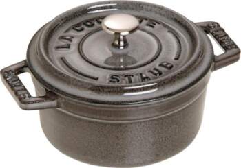 STAUB Mini apaļš čuguna katliņš Staub