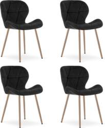 Krēsls Leobert MANGO - samts Black