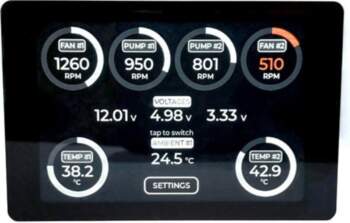 Singularity Computers FanGuardian PowerBoard Controller |