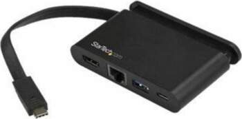 Stacija/replikators StarTech Multiport adapteris USB-C (DKT30CHCPD)