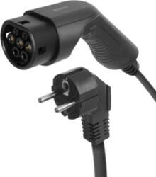 DELTACO e-Charge, kabelis Mode2, Schuko -