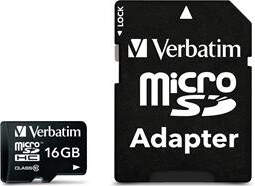Verbatim memory card, microSDHC, 16 GB
