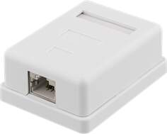 Shielding wall socket, Surface FTP 1xRJ45