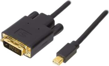 Adapter DELTACO mini, DisplayPort / DVI-I