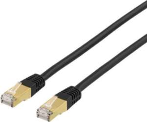 Cable DELTACO, 5m, black / STP-75S