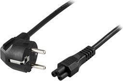 DELTACO grounded cable, angled CEE 7/7
