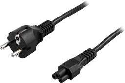 DELTACO grounded cable CEE 7/7 , IEC