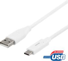 DELTACO USB 2.0 kabelis, C