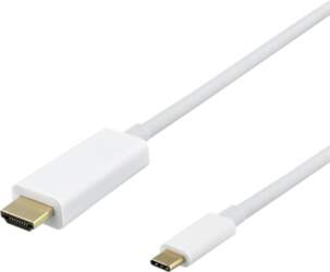 USB-C - HDMI cable DELTACO 4K