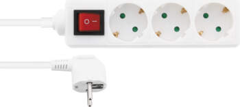 DELTACO 3-way socket NORDIC QUALITY with
