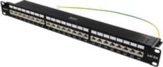 DELTACO 19 "patch panel, 24xRJ45