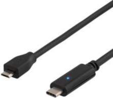 DELTACO USB 2.0 kabelis, tips