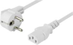 DELTACO cable, angled CEE 7/7 to