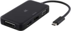 DELTACO USB-C uz HDMI / DP