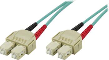 OM3 fiber cable DELTACO, SC -