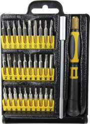 Precision bit kit with one handle