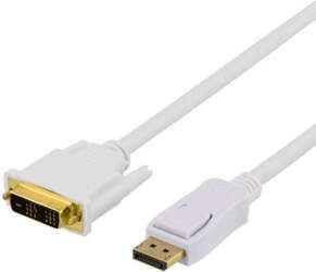 DELTACO DP to DVI-D Single Link